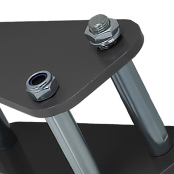 2x Front2in 50mm Extended Shackles compatible for Toyota Landcruiser 40 60 73 75 Series