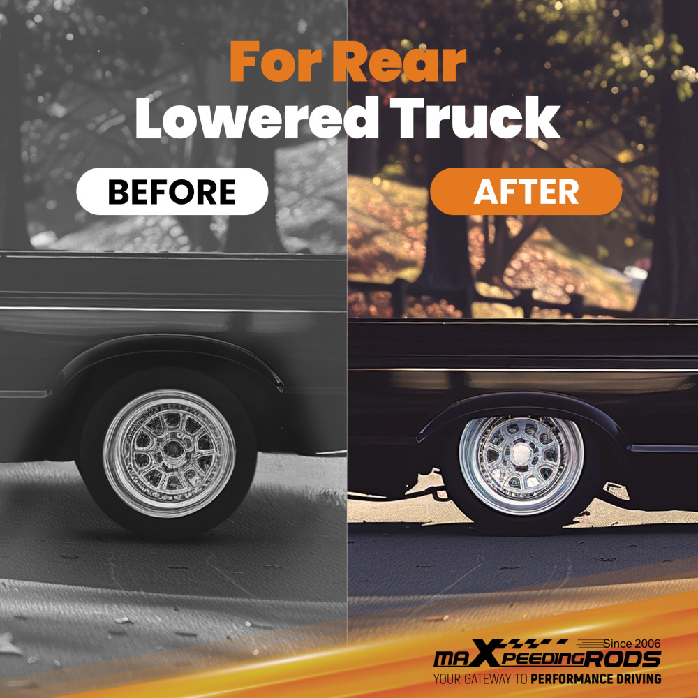 Rear C-NOTCH Kit compatible for Chevy Silverado 1500 2001-2007