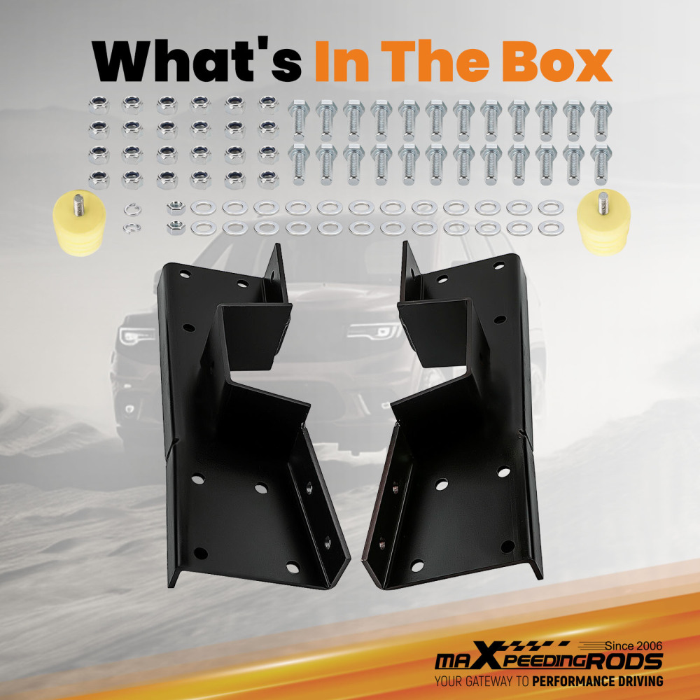 Rear C-NOTCH Kit compatible for Chevy Silverado 1500 2001-2007