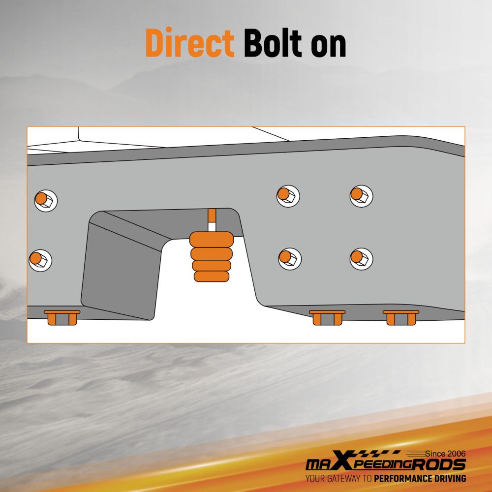 Rear C-NOTCH Kit compatible for Chevy Silverado 1500 2001-2007