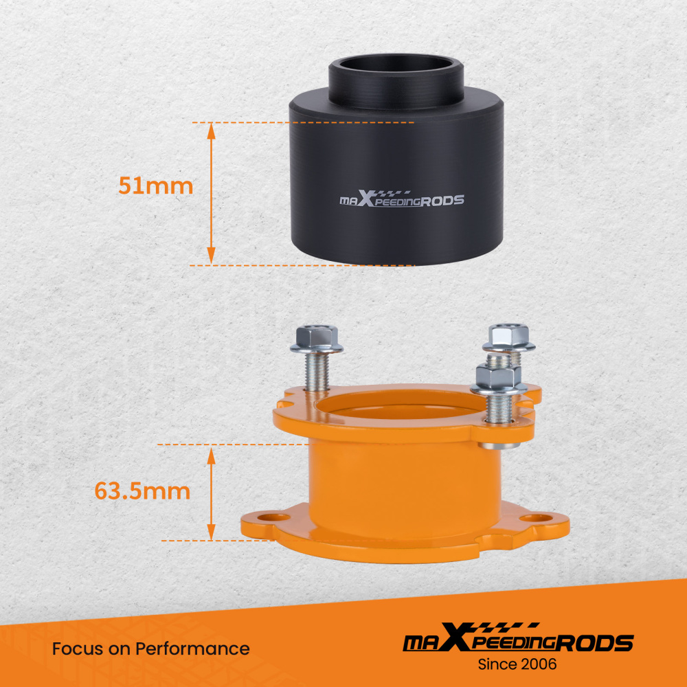 Lift Kit 3.5 Front 2.5 Rear compatible for Chevy Trailblazer compatible for GMC Envoy 02-09 32 Max Tire