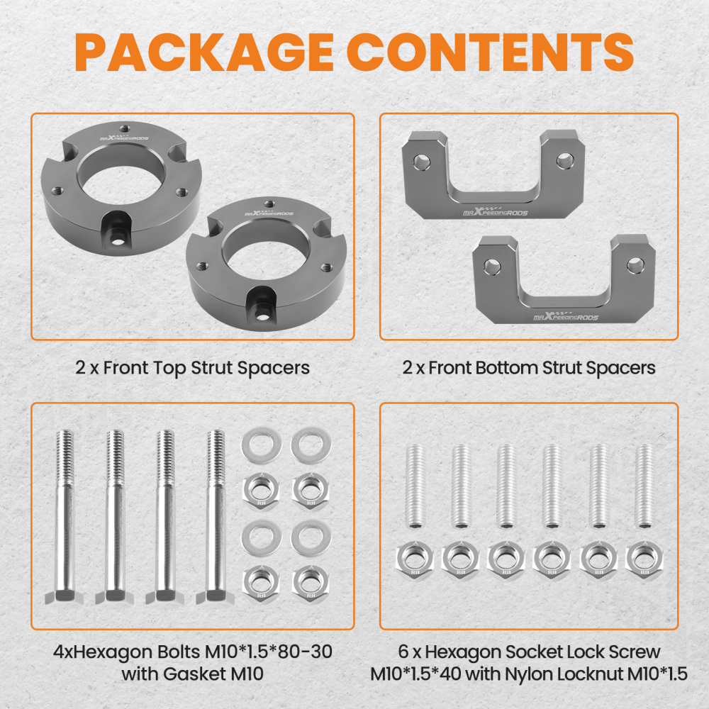 3.5 Front Leveling Lift Kit compatible for GMC Sierra Yukon Chevy Silverado 2007-2022