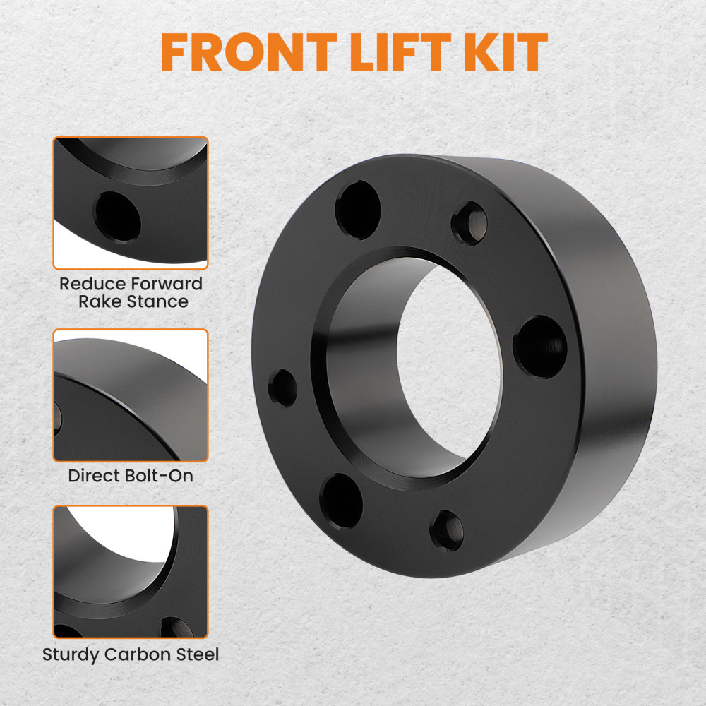 2.5in Front Leveling Kit compatible pour Ford F150 2WD 4WD 2004- 2019 2020 2021 2022 2023