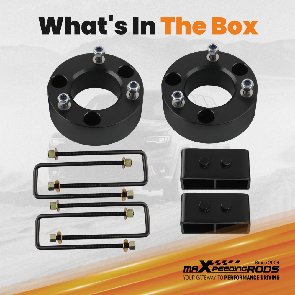 3 Front 2 Rear Leveling Lift Kit compatible pour Ford F150 compatible pour F-150 2WD/4WD 2004-20