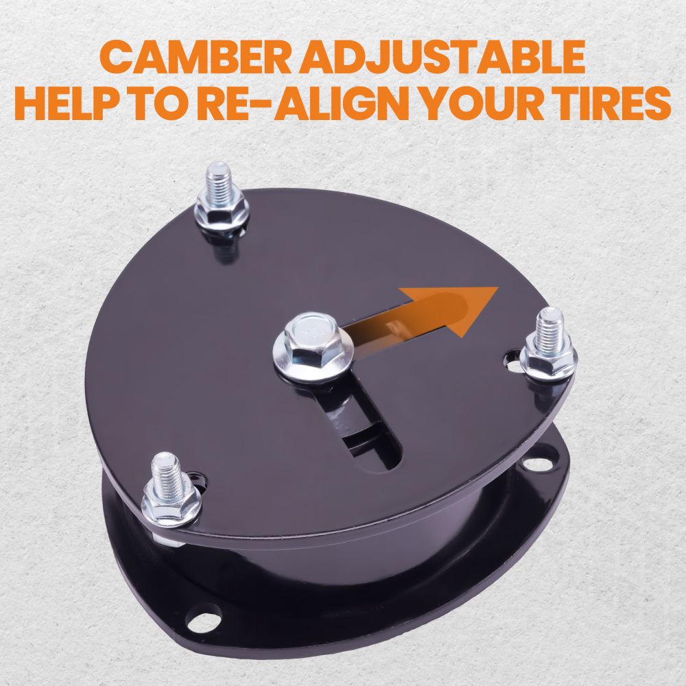 2 Lift Kit compatible for Honda ACTY HA4 1990-1998 Black Powder Coated Steel