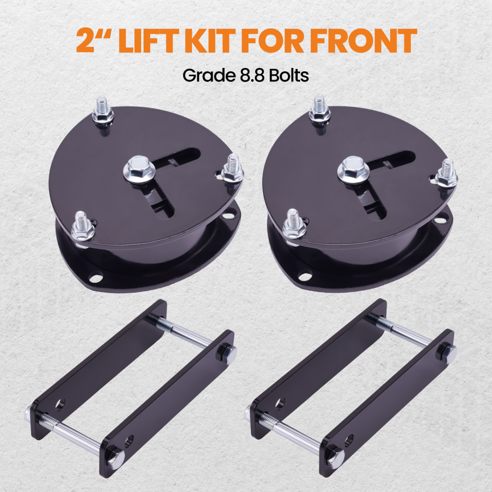 2 Lift Kit compatible for Honda ACTY HA4 1990-1998 Black Powder Coated Steel