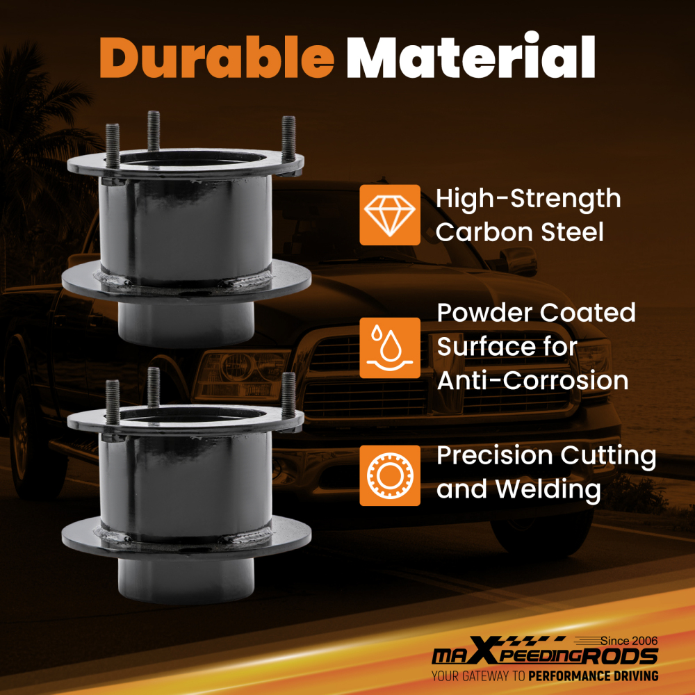 Compatible for Dodge Ram 1500 2500 3500 4WD | 3.5 Lift Front Leveling Kit | 4x4 AWD