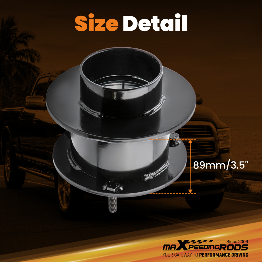 Compatible for Dodge Ram 1500 2500 3500 4WD | 3.5 Lift Front Leveling Kit | 4x4 AWD