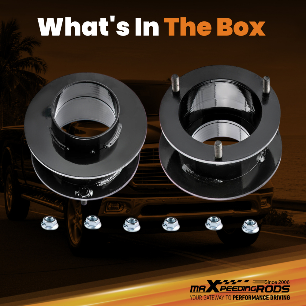 Compatible for Dodge Ram 1500 2500 3500 4WD | 3.5 Lift Front Leveling Kit | 4x4 AWD