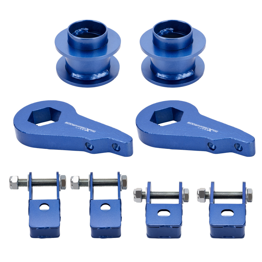 Kit elevación completa delantero 1-3 trasero 2 compatible para Chevy Tahoe 2000-2006 2WD