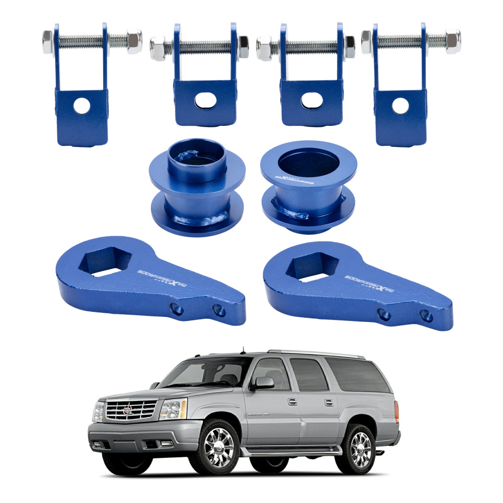 Kit elevación completa delantero 1-3 trasero 2 compatible para Chevy Tahoe 2000-2006 2WD