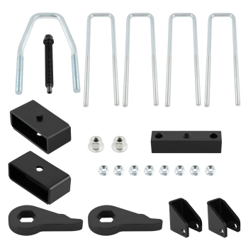 3 Front 2 Rear Lift Kit compatible for Chevy Silverado GMC Sierra 1500/2500/3500 HD 01-10