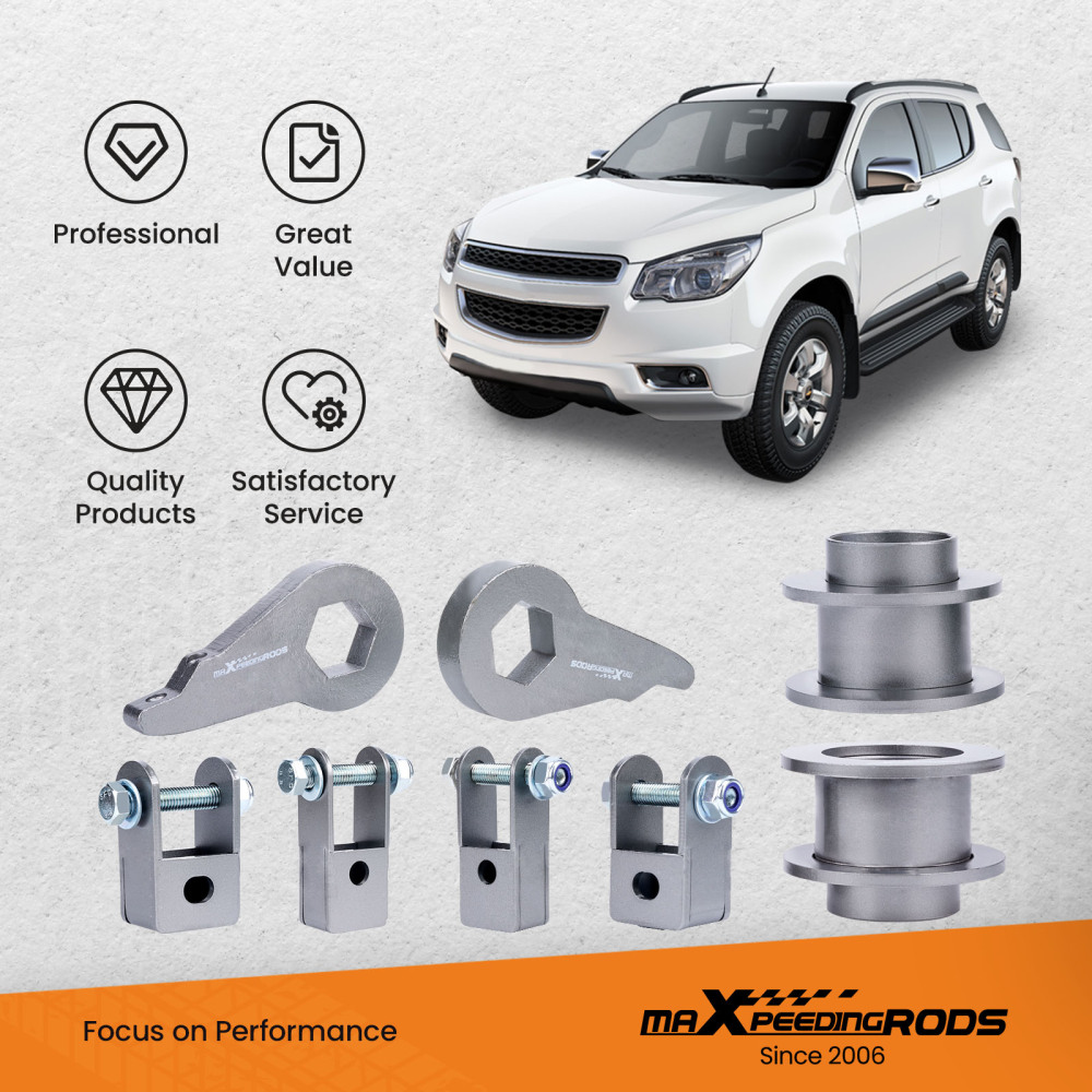 Front 1-3 Rear 2 Leveling Lift Kit compatible for GMC	Yukon XL 1500 SLE Sport 2002