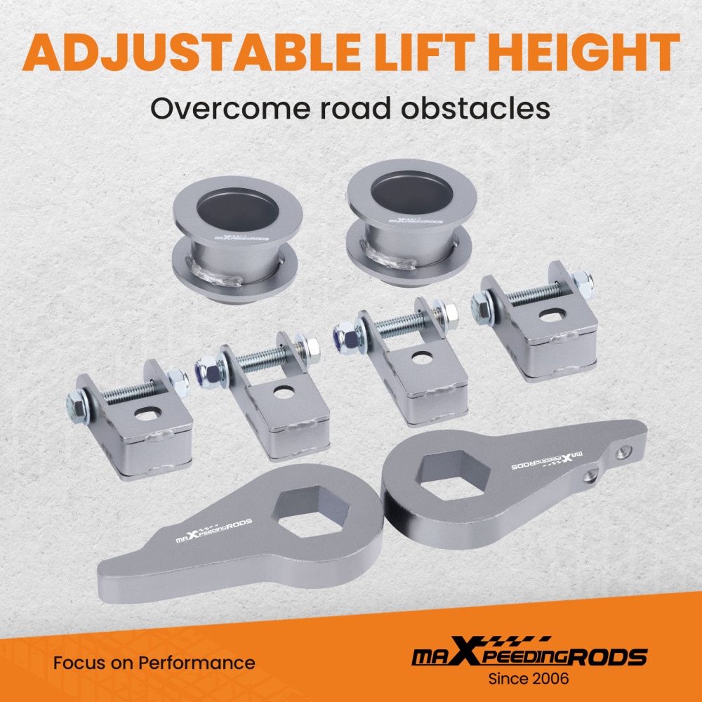 Front 1-3 Rear 2 Leveling Lift Kit compatible for GMC	Yukon XL 1500 SLE Sport 2002