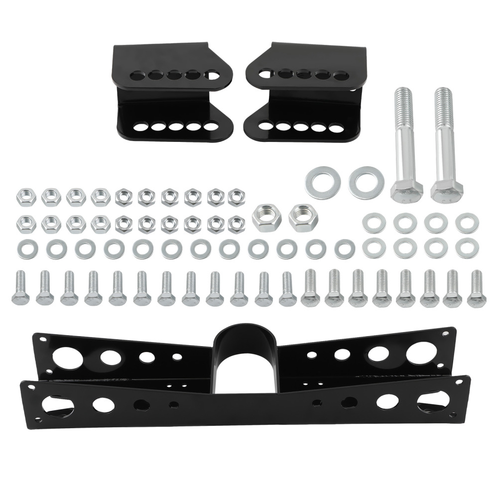 Trailing Arm Cross Member Anti Squat Brackets Rear compatible for Chevy C10 compatible for GMC C15 1967-72