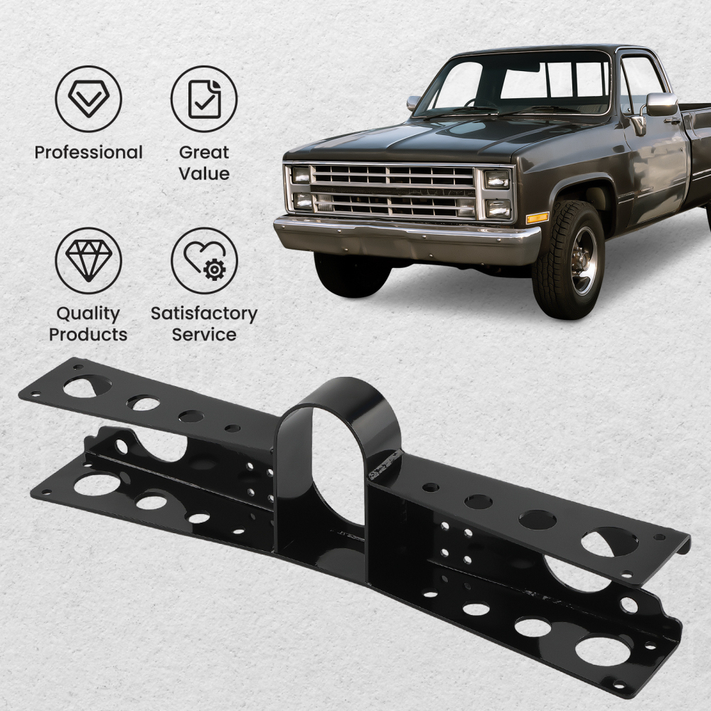 Trailing Arm Cross Member Anti Squat Brackets Rear compatible for Chevy C10 compatible for GMC C15 1967-72