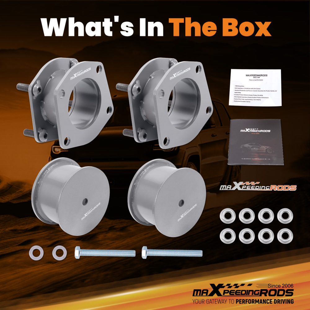 Kit de niveau de levage 4x2 4x4 compatible pour Jeep Grand Cherokee Commander Kit dentretoise de suspension