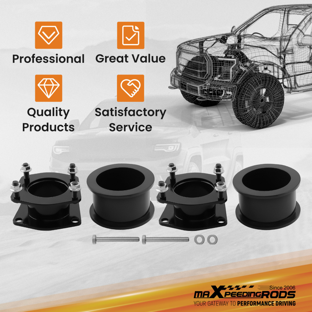 Compatible for Jeep Grand Cherokee WK compatible for Commander 3 inch Strut Lift Level Kit 2005-2010