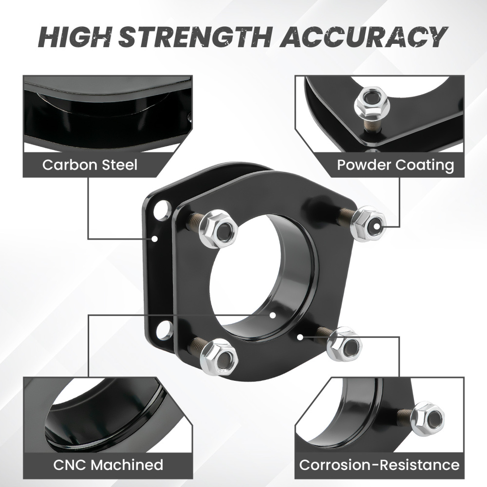Compatible for Jeep Commander Cherokee WK 3 inch Front Rear Lift Level Kit Strut Spacers