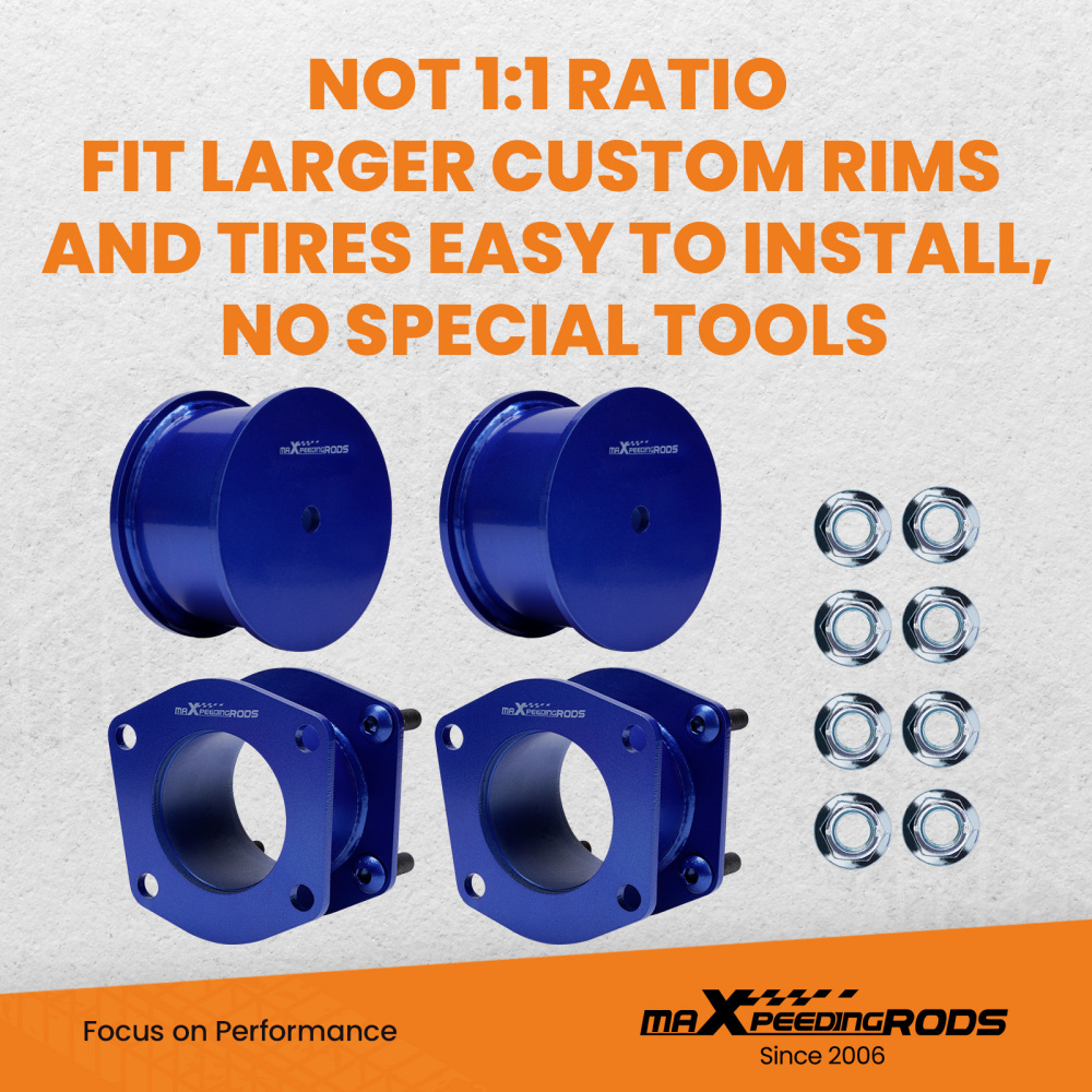 Level Lift Kit 3 inch Front + Rear compatible for Jeep Grand Cherokee WK4x2 4x4 05-10