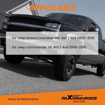 Lift Kit Steel compatible for Jeep Grand Cherokee WK 3 Front Rear 2005 - 2010