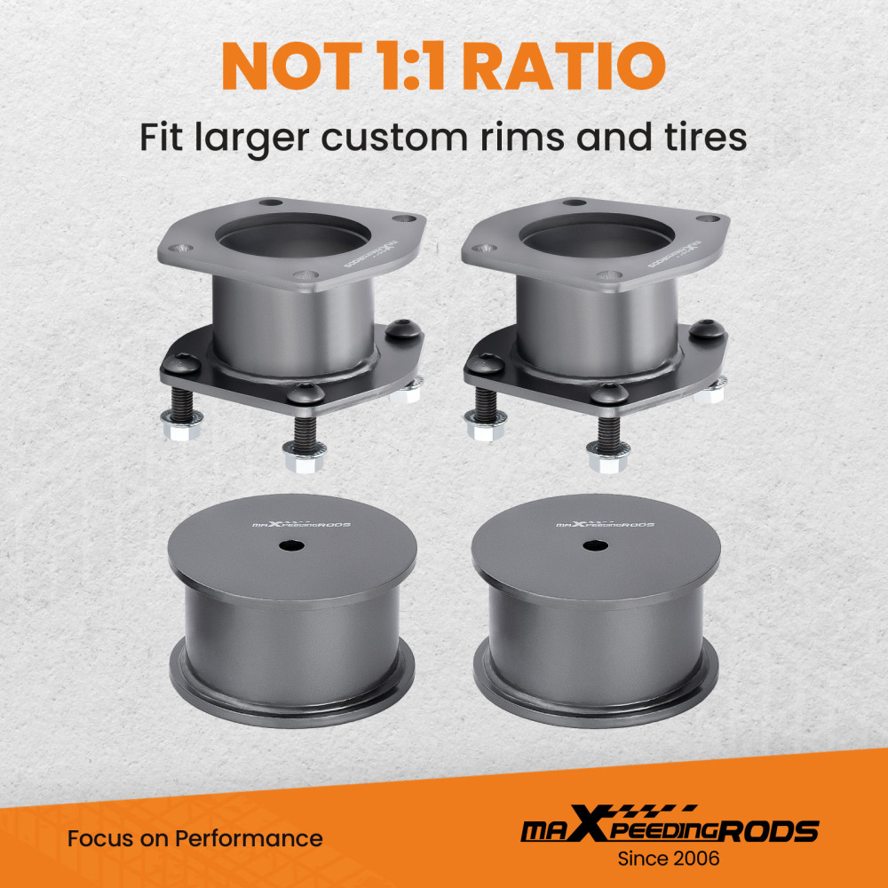 Level Lift Kit 3 inch FrontRear compatible for Jeep Grand Cherokee WK4x2 4x4 05-10