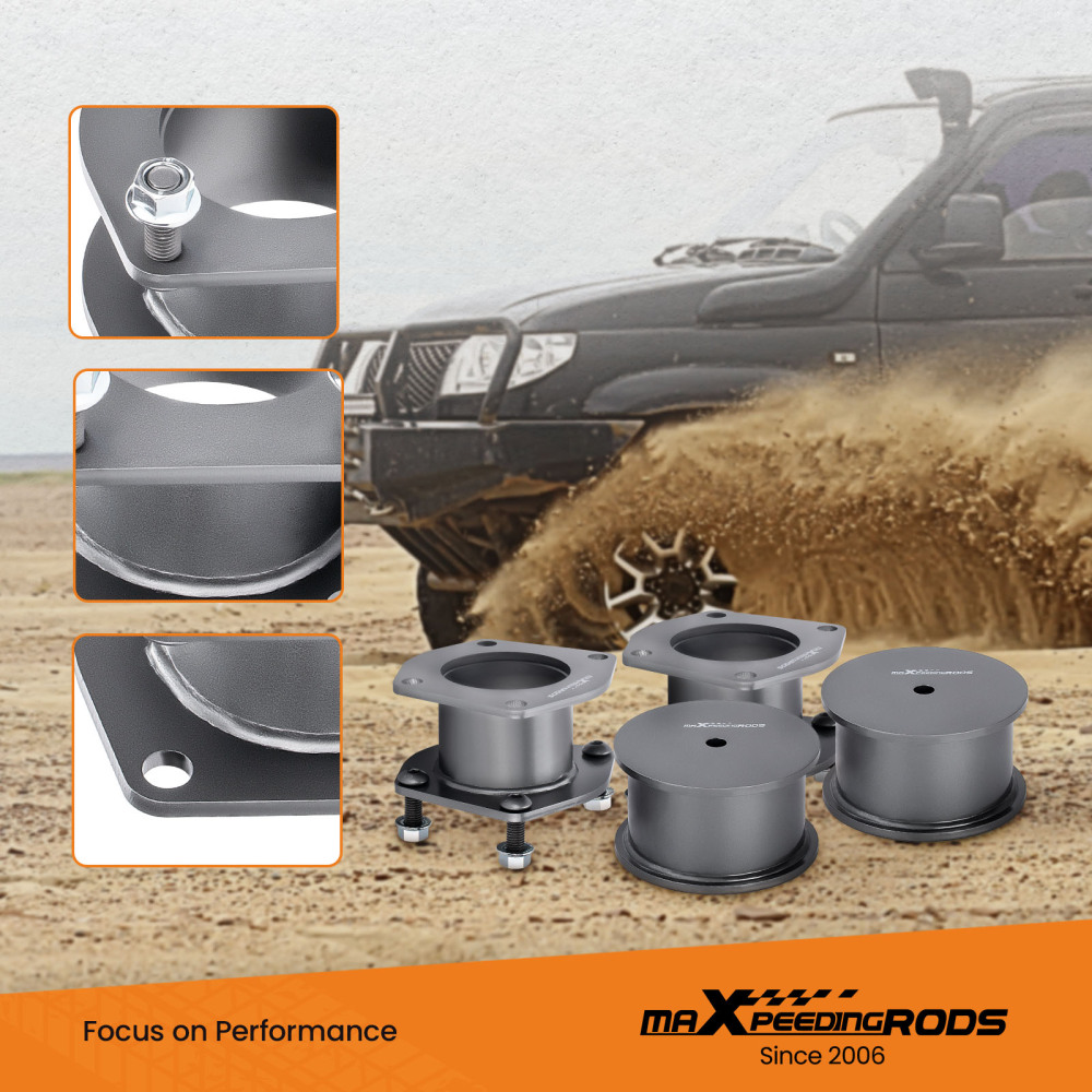 Level Lift Kit 3 inch FrontRear compatible for Jeep Grand Cherokee WK4x2 4x4 05-10