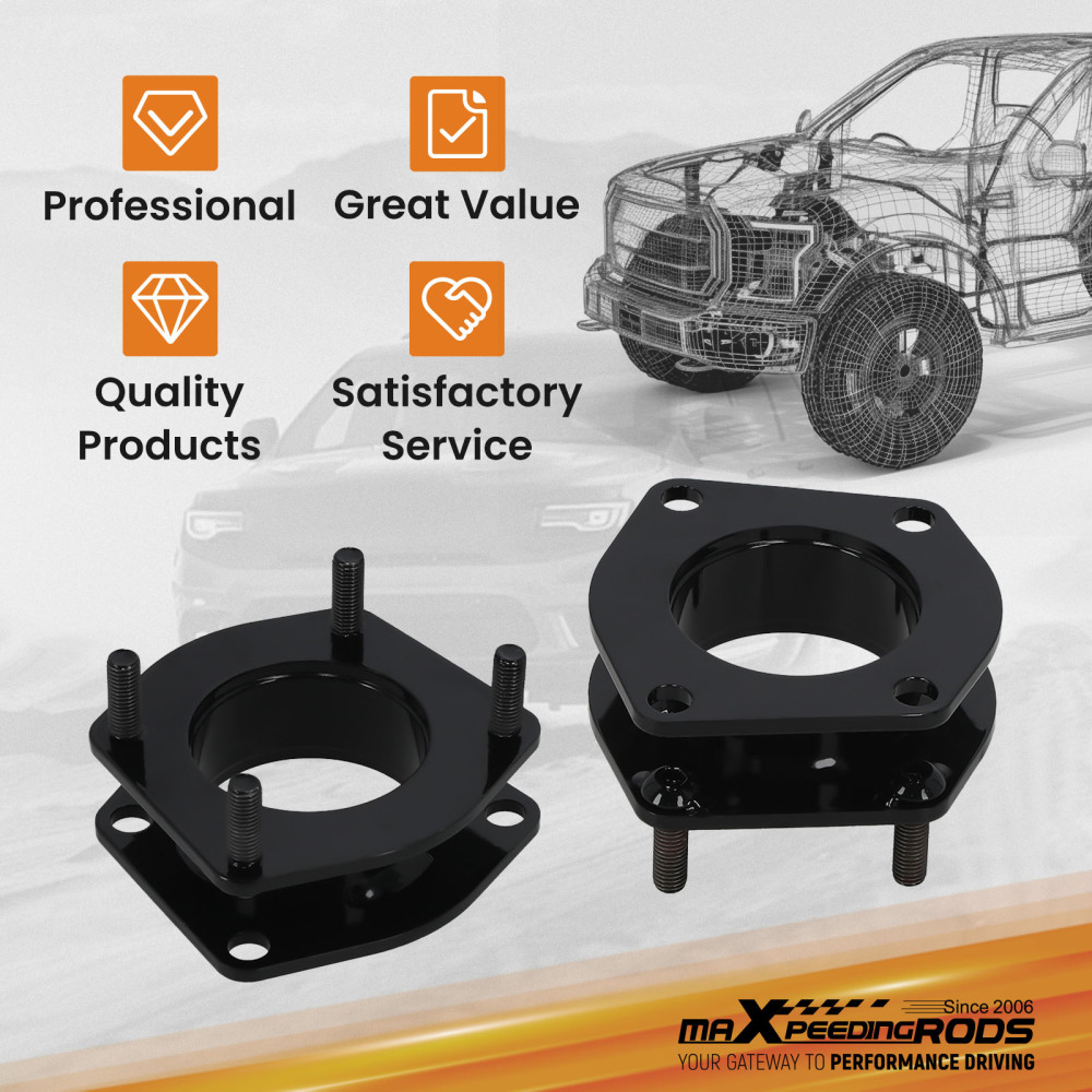 05-10 compatible for Jeep Cherokee WK 2 Front Rear Full Complete Leveling Lift Kit