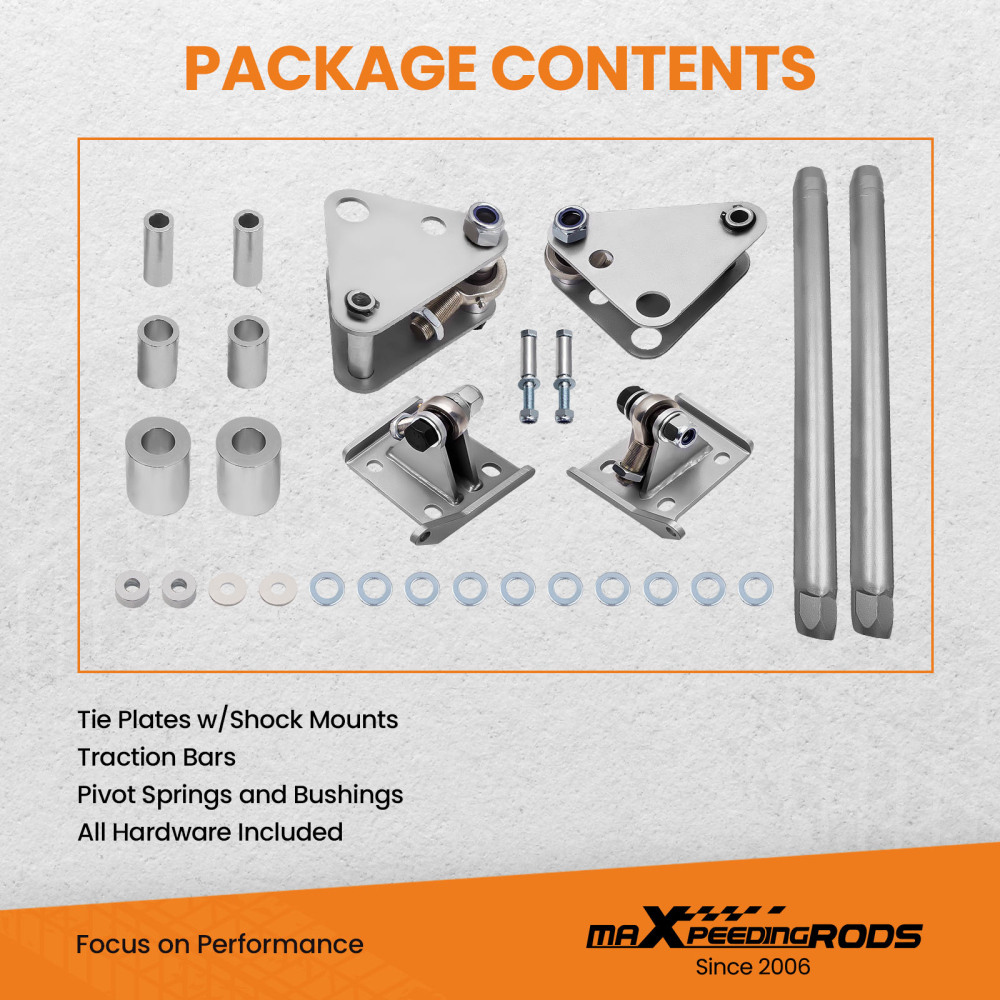 Traction Bars Lift Kit compatible for Dodge Duster 1970-1977 compatible for Dodge Dart 1963-1976