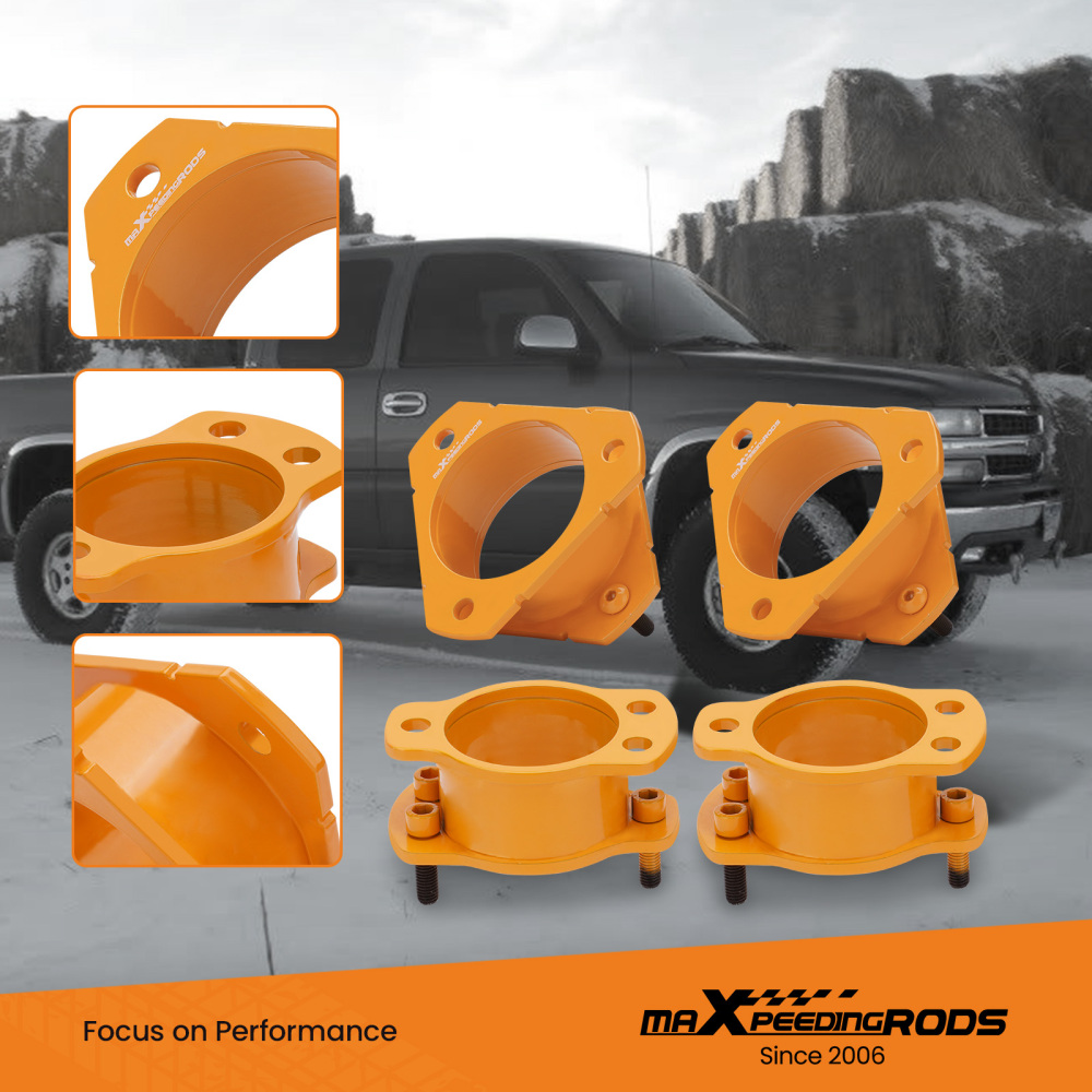 Front 3 Rear 2 Leveling Lift Kit compatible for Ford Explorer Sport Trac 2007-2010