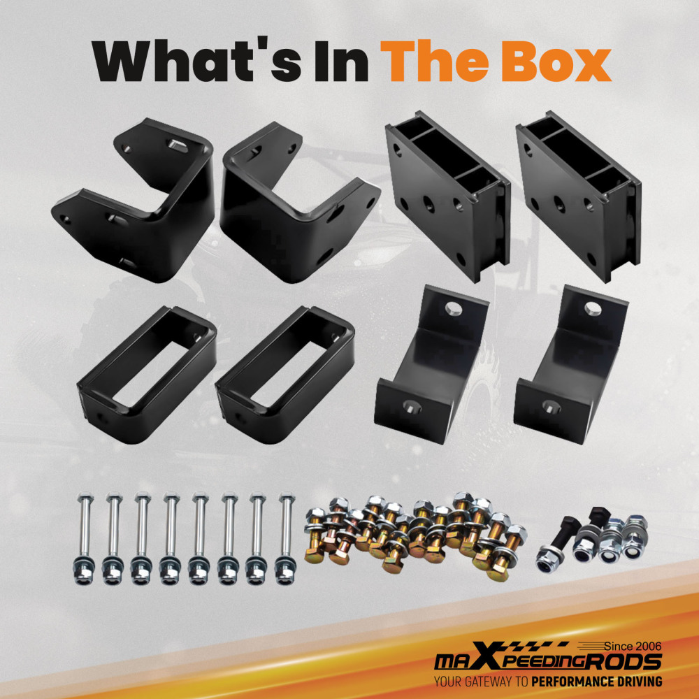 4 Block compatible for Golf Cart Lift Kit compatible for EZGO TXT/Medalist Gas Models