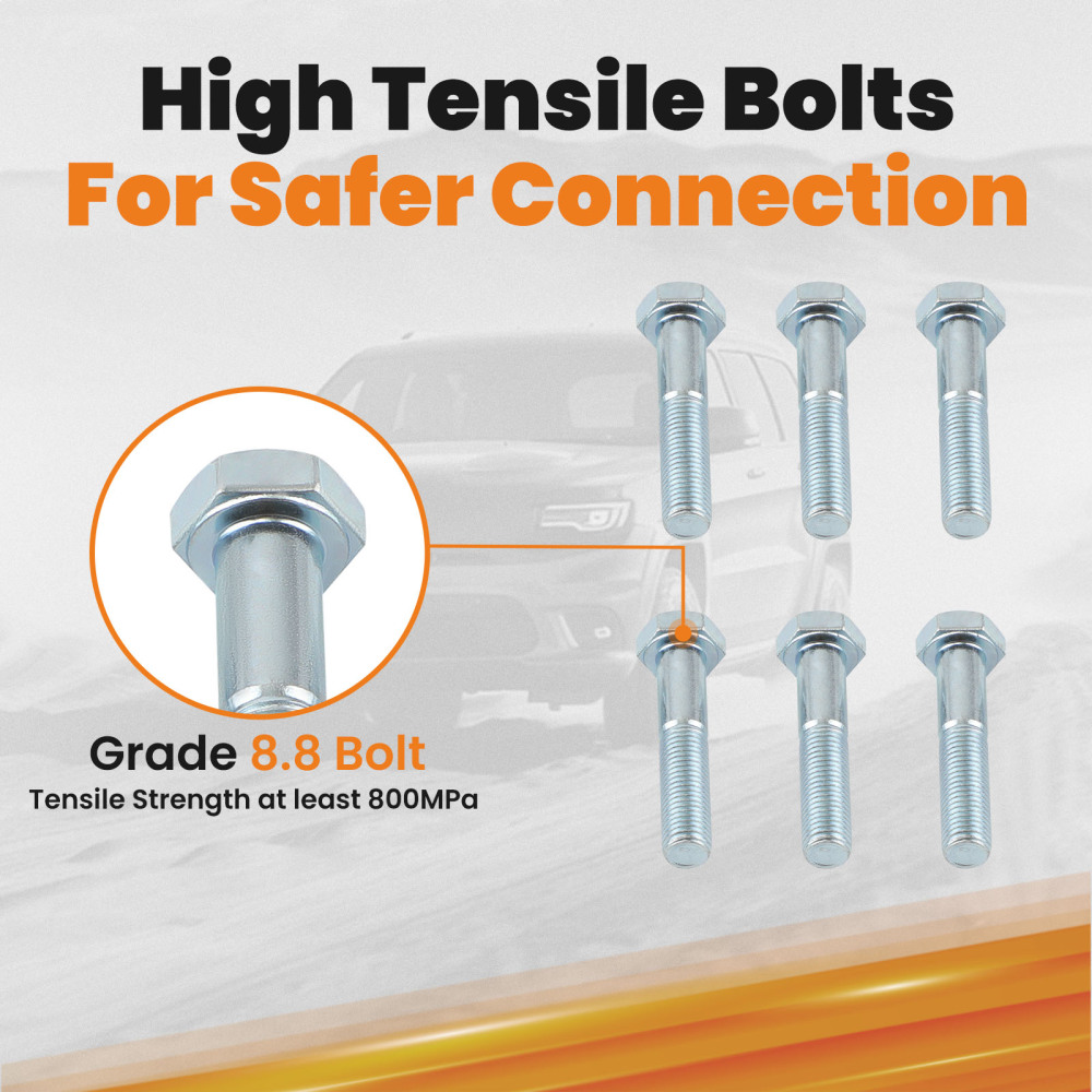 Front 2 inch inch Suspension Leveling Lift Kit Spacers compatible for Ford F150 2009-2020