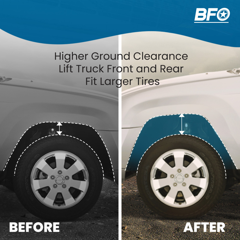 Front 2 inch inch Suspension Leveling Lift Kit Spacers compatible for Ford F150 2009-2020