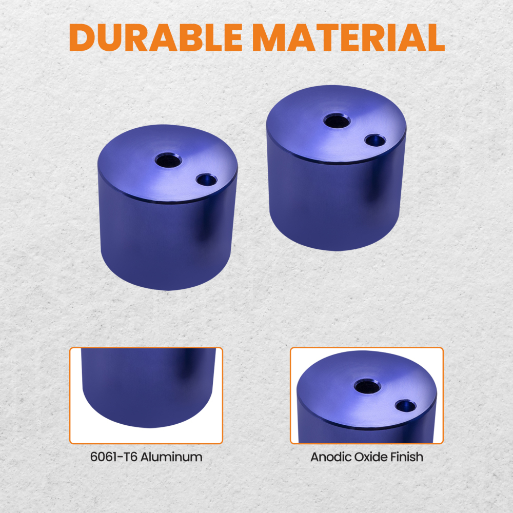 Front 2.5 inch Level Lift Kit Coil Spacers compatible for Ford F250 F350 2011-2019