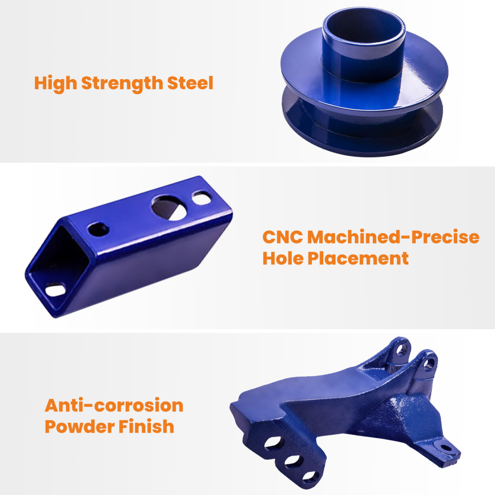 Front 2.5 inch Level Lift Kit Coil Spacers compatible for Ford F250 F350 2011-2019