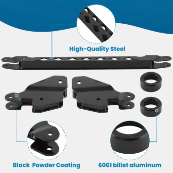 Heavy Duty 3 Rise Full Lift Kit compatible for Honda Pioneer 1000/1000-5 compatible for Deluxe 2016-2023