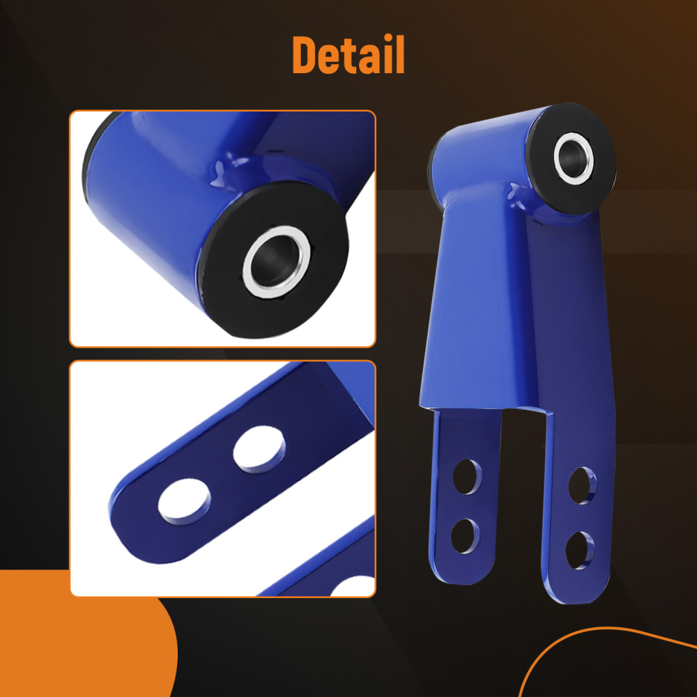 Compatible for Jeep Cherokee XJ 84-01 3 inch Front +2 inch Rear Level Lift Kit and Transfer compatible for Case Drop