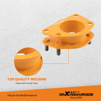 2x Leveling Lift Kit Front 2 compatible for Jeep Liberty KJ KK 2002-2012 2003 2004 2006