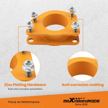 2x Leveling Lift Kit Front 2 compatible for Jeep Liberty KJ KK 2002-2012 2003 2004 2006