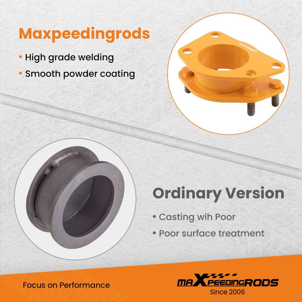 2x Leveling Lift Kit Front 2 compatible for Jeep Liberty KJ KK 2002-2012 2003 2004 2006