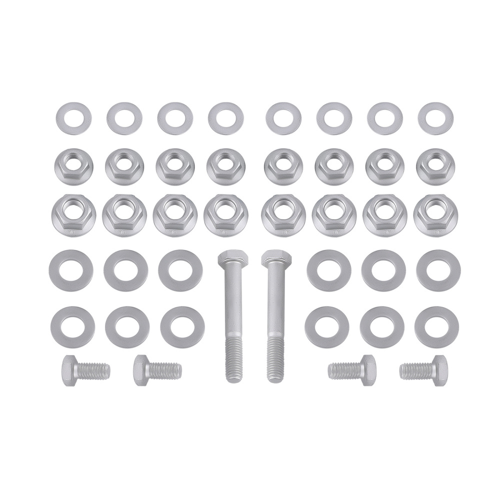 2.5 Suspension Level Lift Kit Front Rear compatibile per Jeep Wrangler JL 4WD 2018-2019