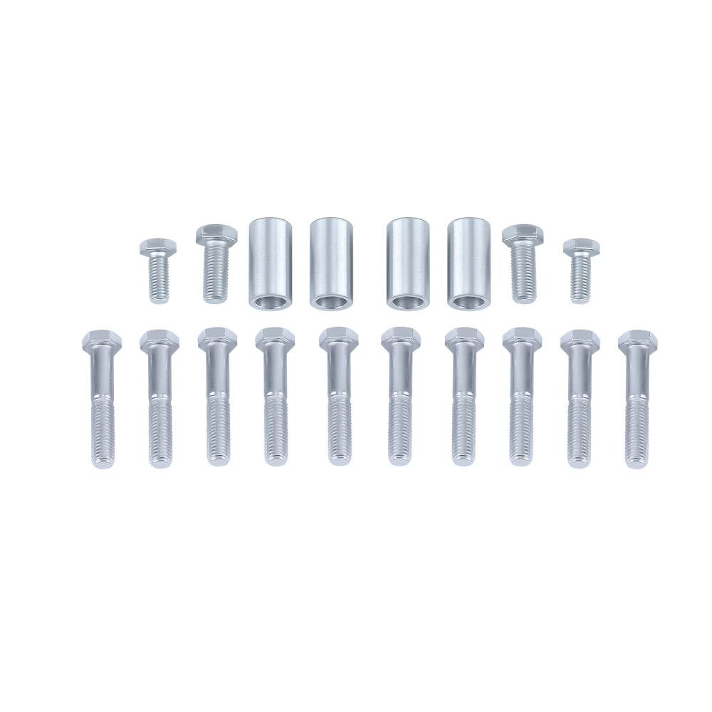 2.5 Suspension Level Lift Kit Front Rear compatibile per Jeep Wrangler JL 4WD 2018-2019