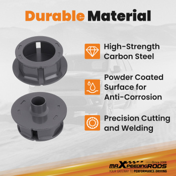 Kit de levage suspension 2.5 avant arrière compatible pour Jeep Wrangler JL4WD 2018-2019