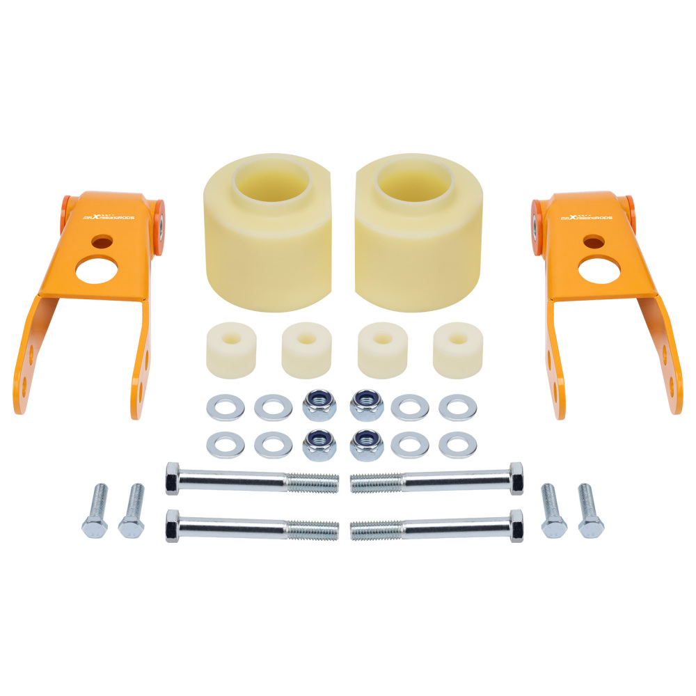 3 Front Spring Spacers2 Rear Lift Shackles Kit compatible for Jeep Cherokee XJ 1984-01