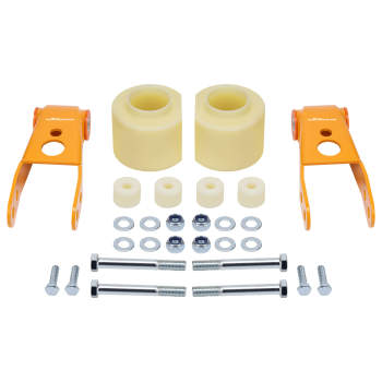 3 Front Spring Spacers2 Rear Lift Shackles Kit compatible for Jeep Cherokee XJ 1984-01