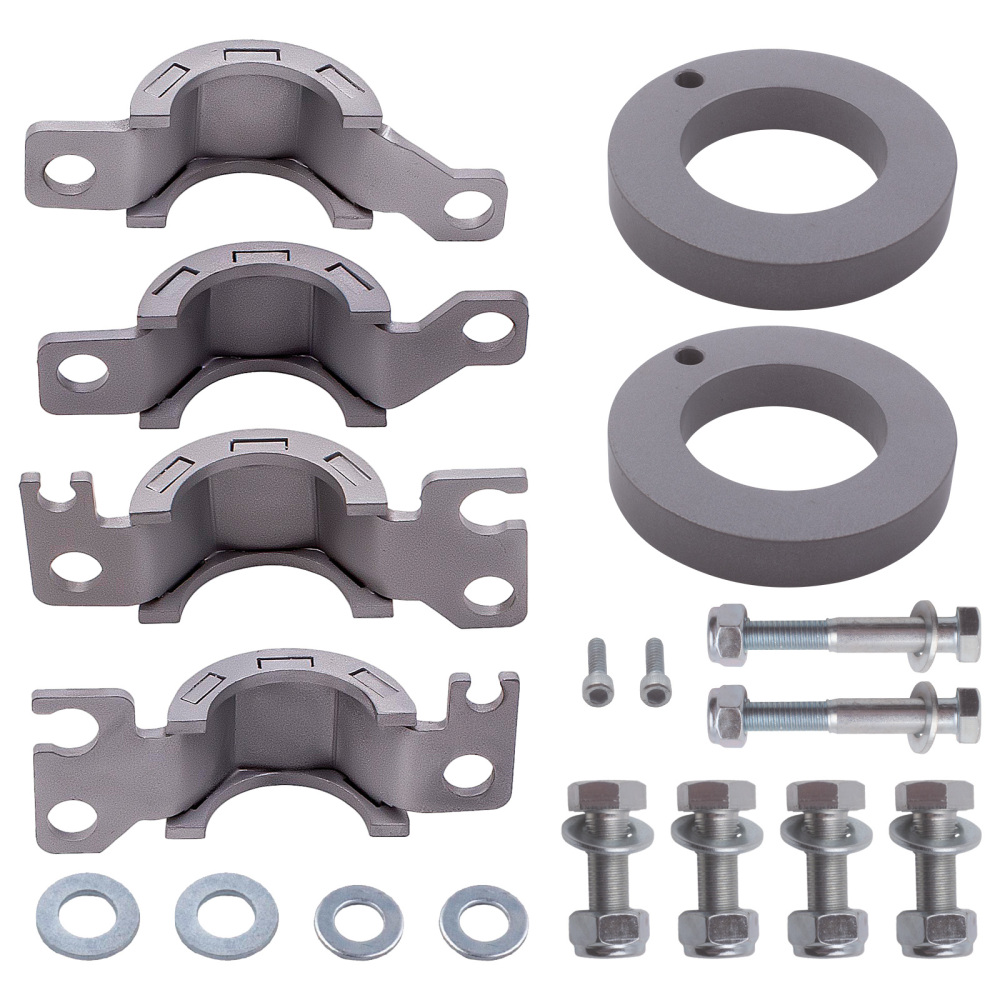Front 2 inch Rear 2 inch Level Lift Kit compatible for Jeep Cherokee KL 2014-2019 Strut Spacer