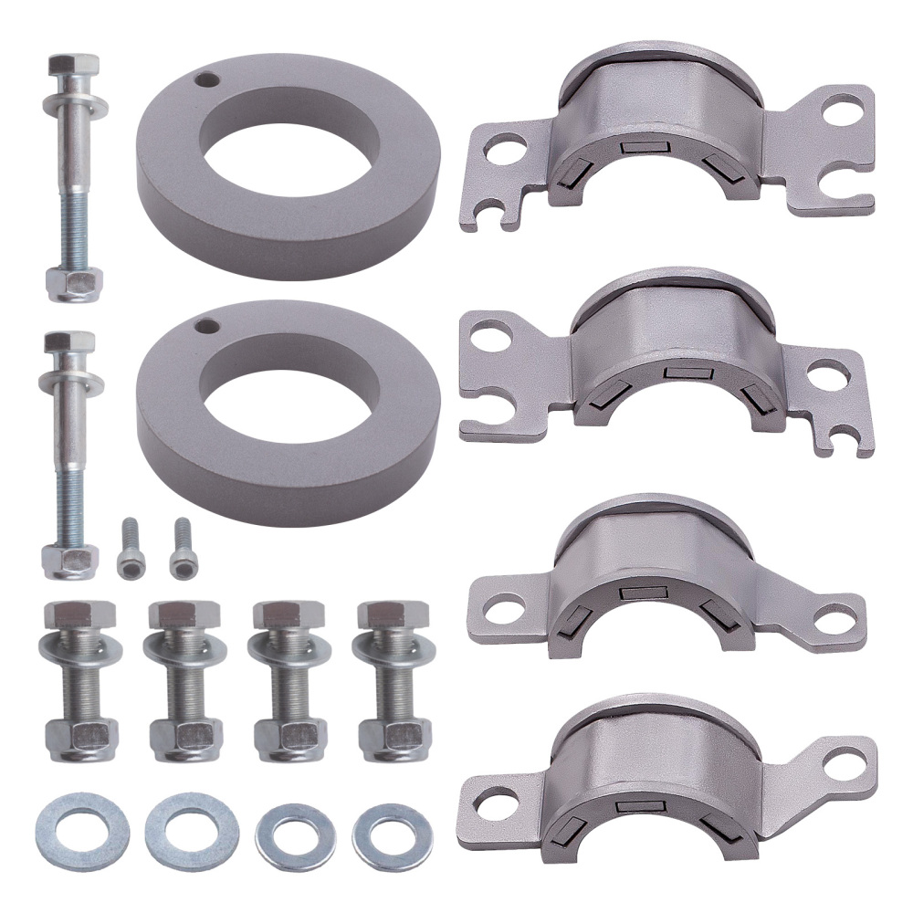 Front 2 inch Rear 2 inch Level Lift Kit compatible for Jeep Cherokee KL 2014-2019 Strut Spacer