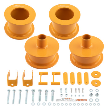 Front 3 Rear 3 Lift Kit with Shock Extenders compatible for Jeep Wrangler JK 2007-2018