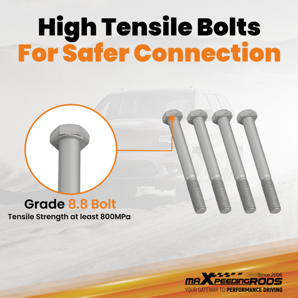 Arrière Avant 3'' Kit de Levage nivellement compatible pour Jeep Wrangler JK 2009-2015 Neu