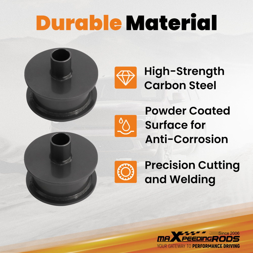 Arrière Avant 3'' Kit de Levage nivellement compatible pour Jeep Wrangler JK 2009-2015 Neu